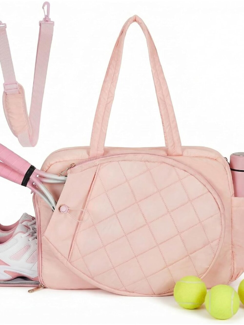 Tennis Bags for Women, Tennis Backpack Pickleball Racket Bags,Water-Resistant Sl